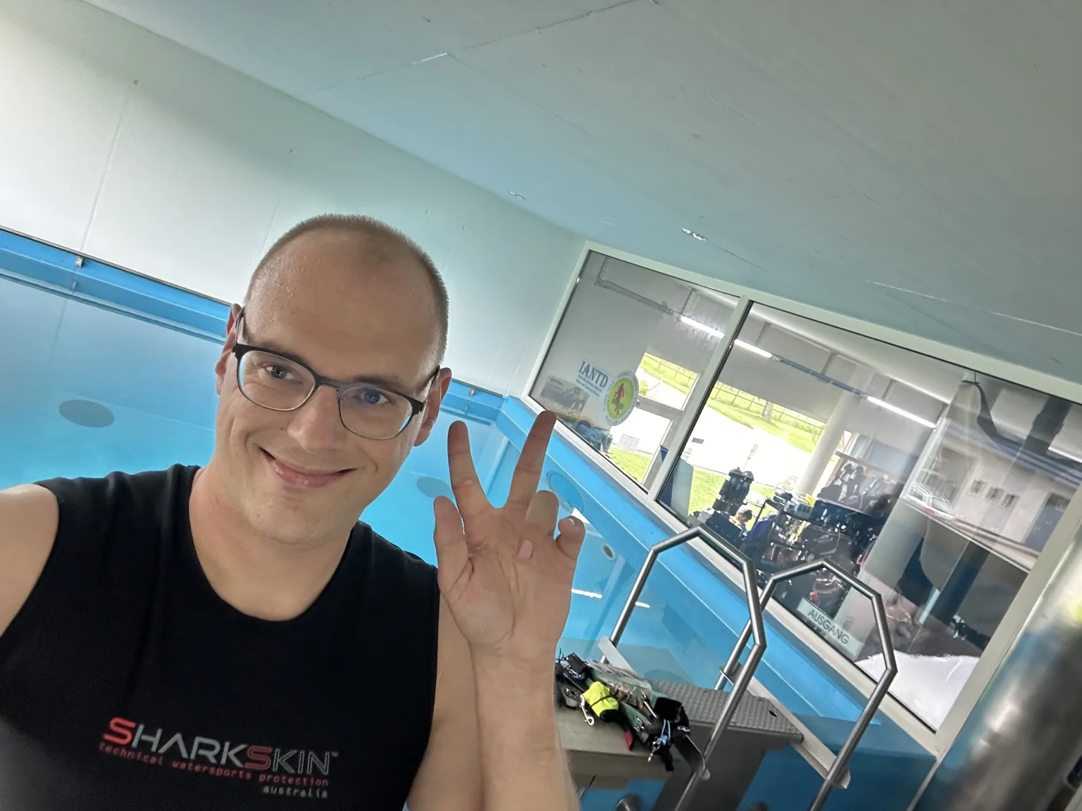 Ausbildung im Pool